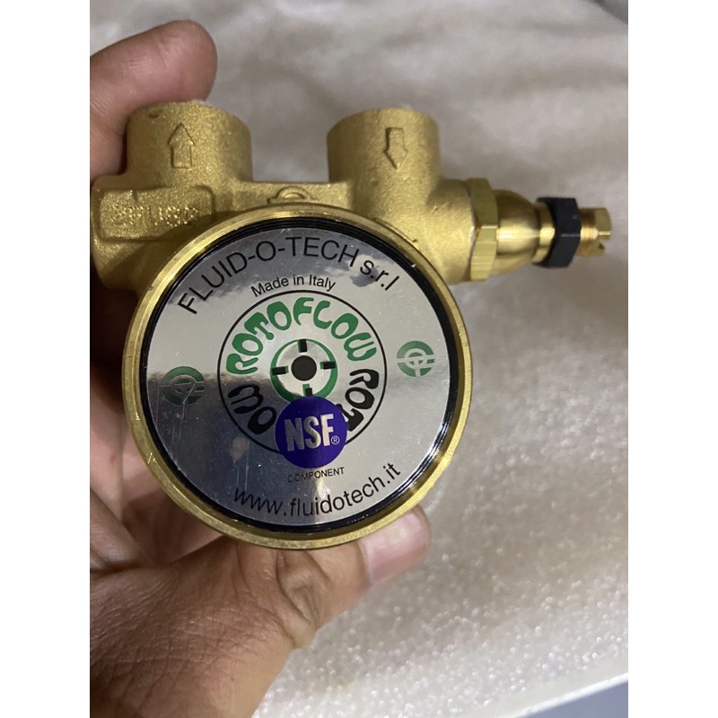 Đầu bơm máy pha cà phê Fluid O Tech - Đầu bơm phi 3/8'' NPT - Nhập Khẩu Trực Tiếp Từ Ý 100%