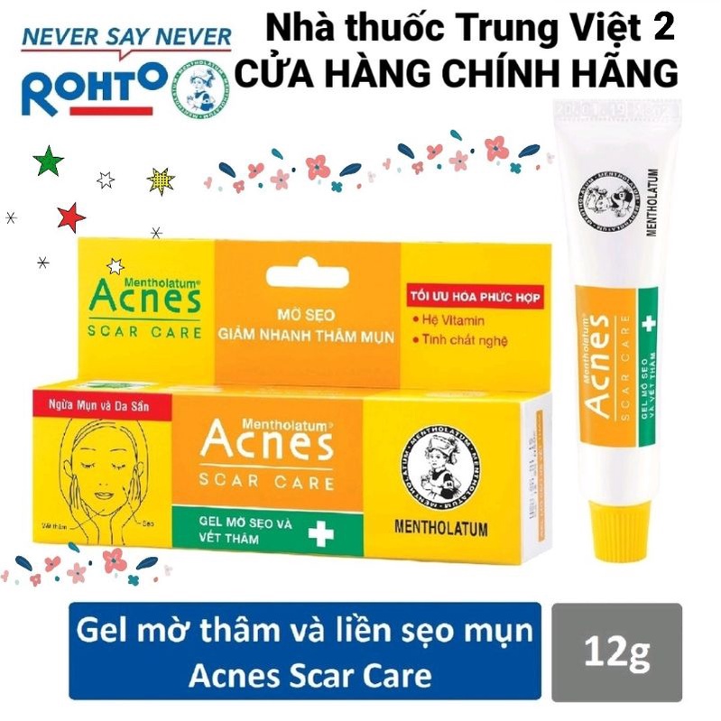 Gel mờ sẹo và vết thâm Acnes 12g