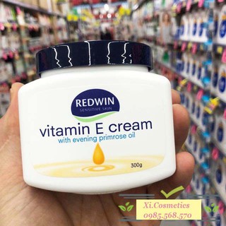 Kem dưỡng da vitamin E Redwin Cream (hũ 300gr) Úc
