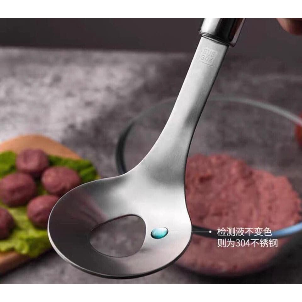 THÌA LÀM MỌC VÀ THỊT VIÊN TIỆN DỤNG