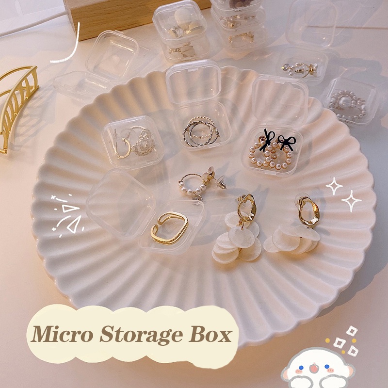 Hộp Đựng Trang Sức Mini Trong Suốt