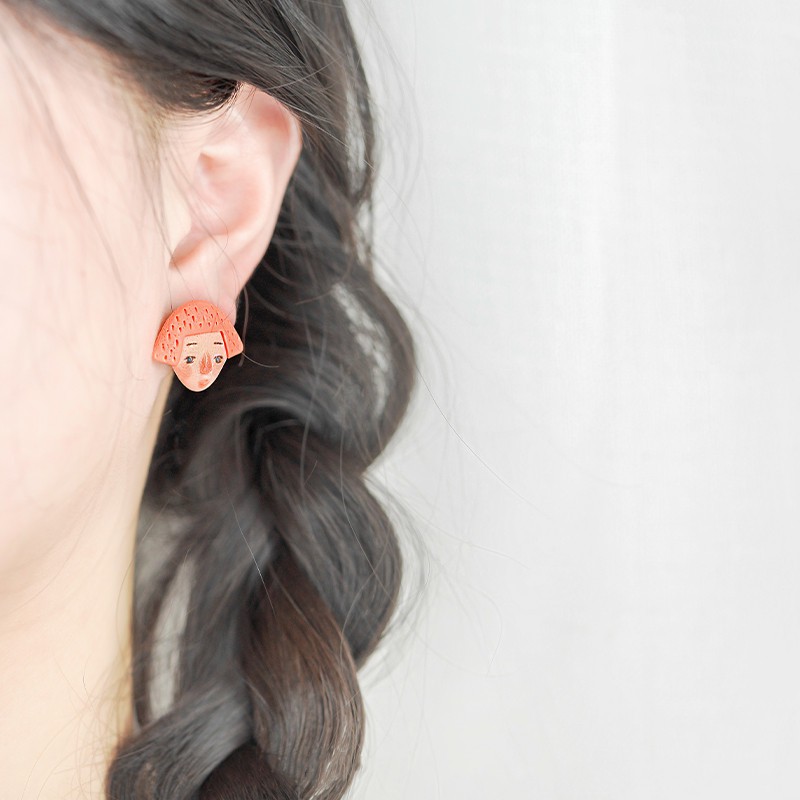 『Mango』Khuyên Tai Hình Quái Vật Hoạt Hình Ngộ Nghĩnh A65