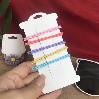 COMBO 100 TAG GẮN KẸP TÓC, (Kẹp Xoắn, Đính ngọc, Thời trang) size 6x11cm (Hàng có sẵn)