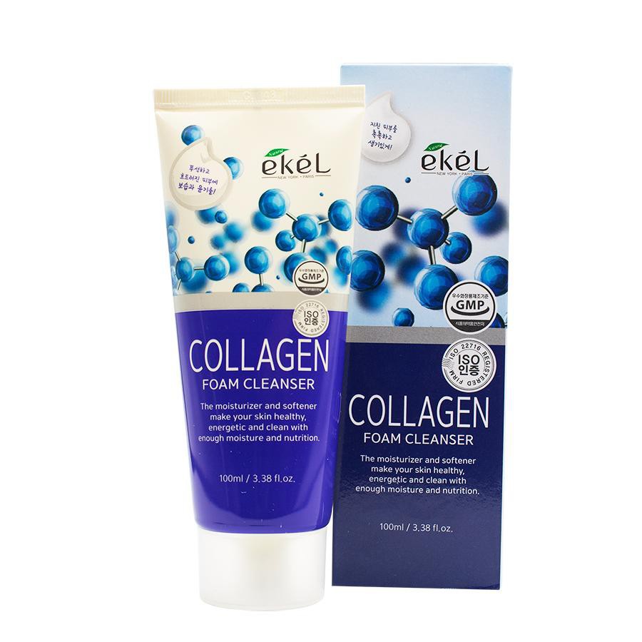 Sữa rửa mặt săn chắc da Ekel Collagen 100ml