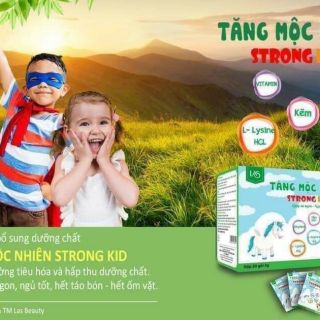 Tăng mộc nhiên Strong kid Las beauty- tăng cân, tăng đề kháng cho bé