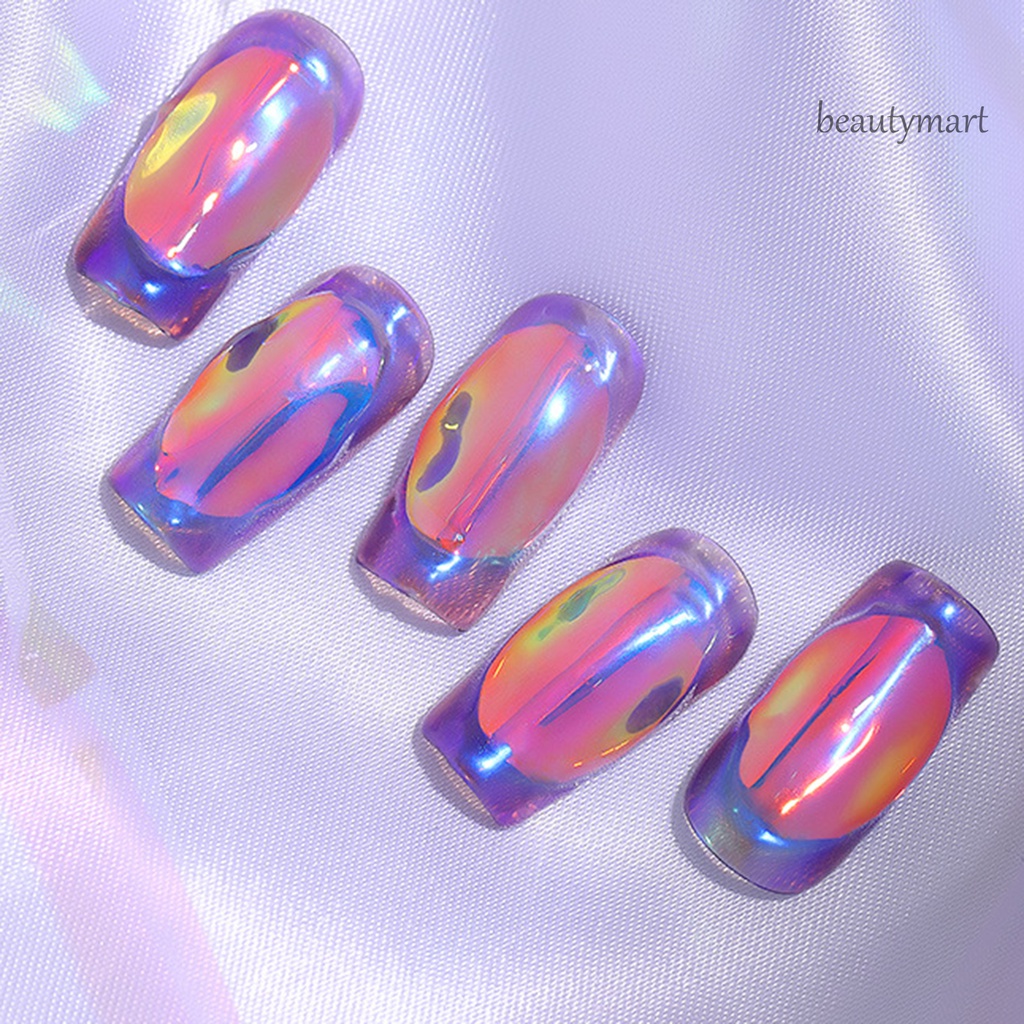 [Hàng mới về] Miếng dán móng màu sắc phản quang