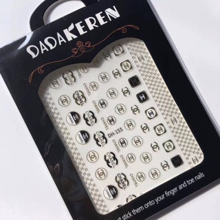 Sticker dán móng tay chân dh -154