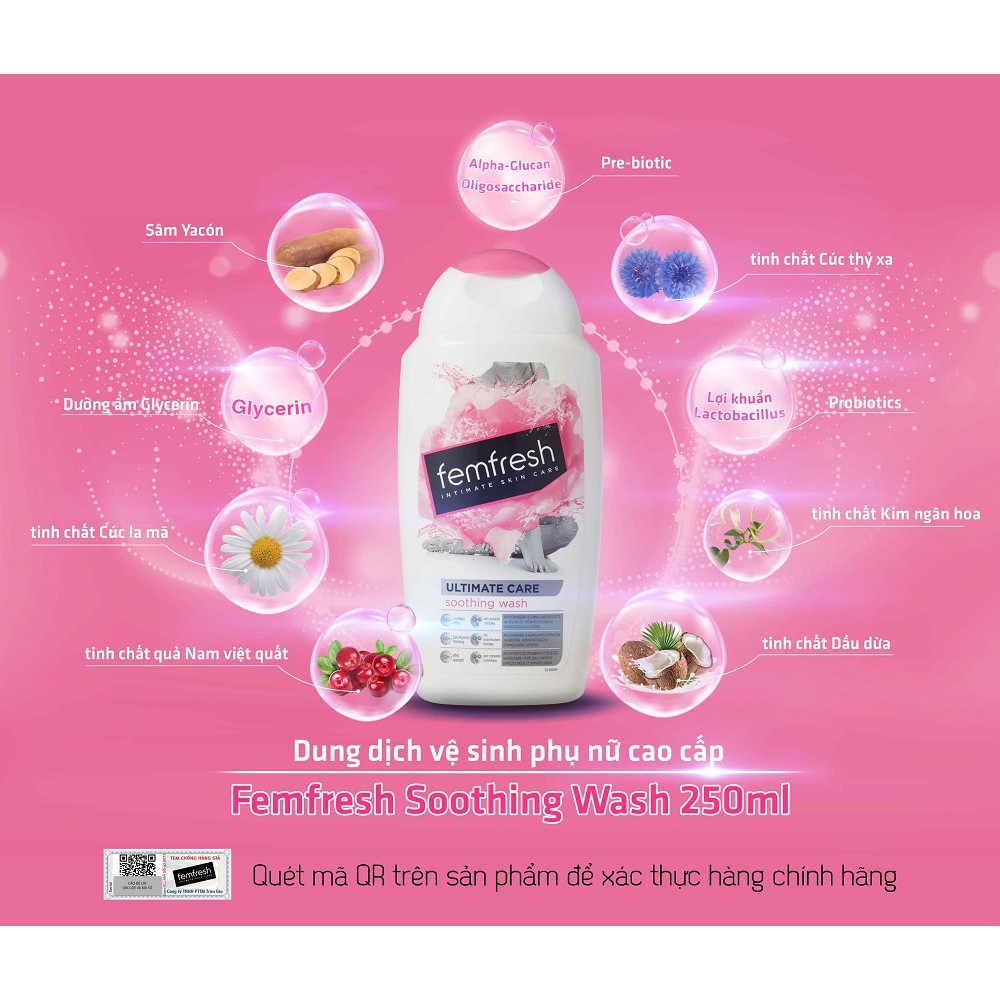 Dung dịch vệ sinh Femfresh UK [PHÂN PHỐI CHÍNH HÃNG]