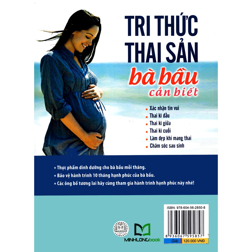 Sách - Tri thức thai sản bà bầu cần biết - 1001 bí quyết để mẹ tròn con vuông