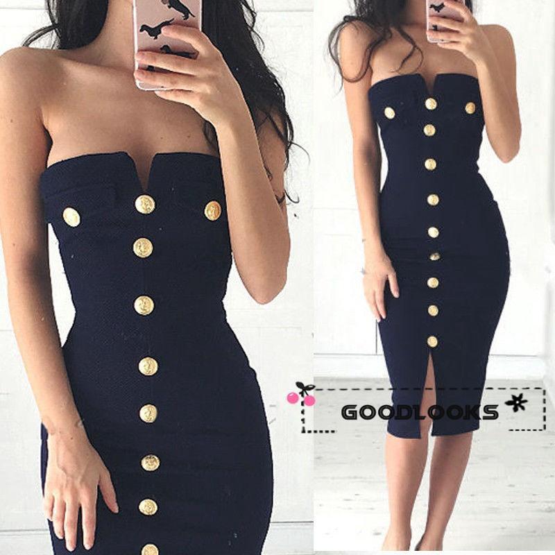 Đầm ôm body cúp ngực phong cách quyến rũ trẻ trung dành cho nữ
