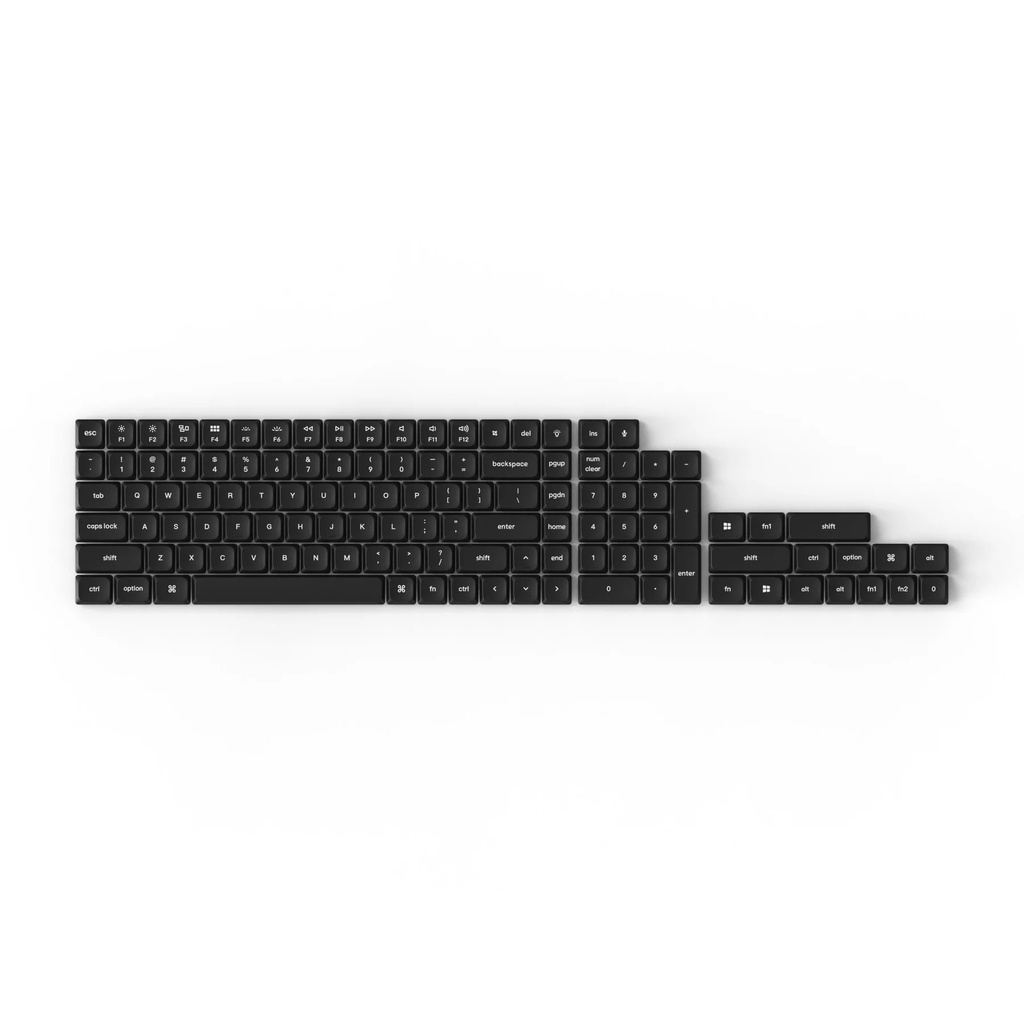 Keycap Keychron cấu hình thấp PBT Double Shot - Keychron Low Profile Double Shot PBT Keycap Set Keychron K3 K1 K7