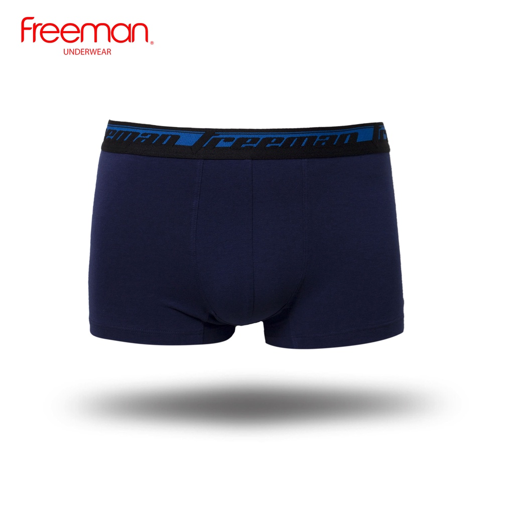 Quần boxer đùi chất liệu TC thiết kế đơn giản, thoải mái Freeman [Combo 3] 6528