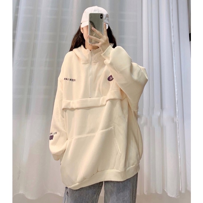áo nỉ hoodie the green lab