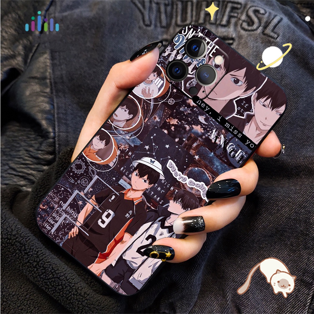 Ốp Điện Thoại Mềm Họa Tiết Haikyuu g132 Cho iphone 7 8 7 + 8 + 6 + 6s + xr xs max 5 5s Ốp Điện Thoại silicone In Hình haikyuu Cho Iphone