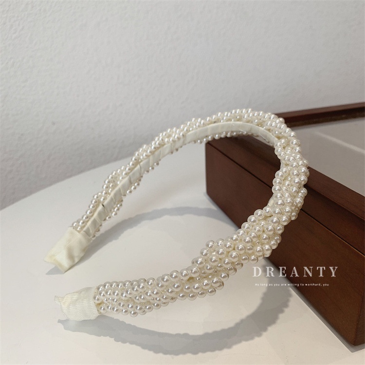 Băng Đô Đính Ngọc Trai Thời Trang Dành Cho Nữ