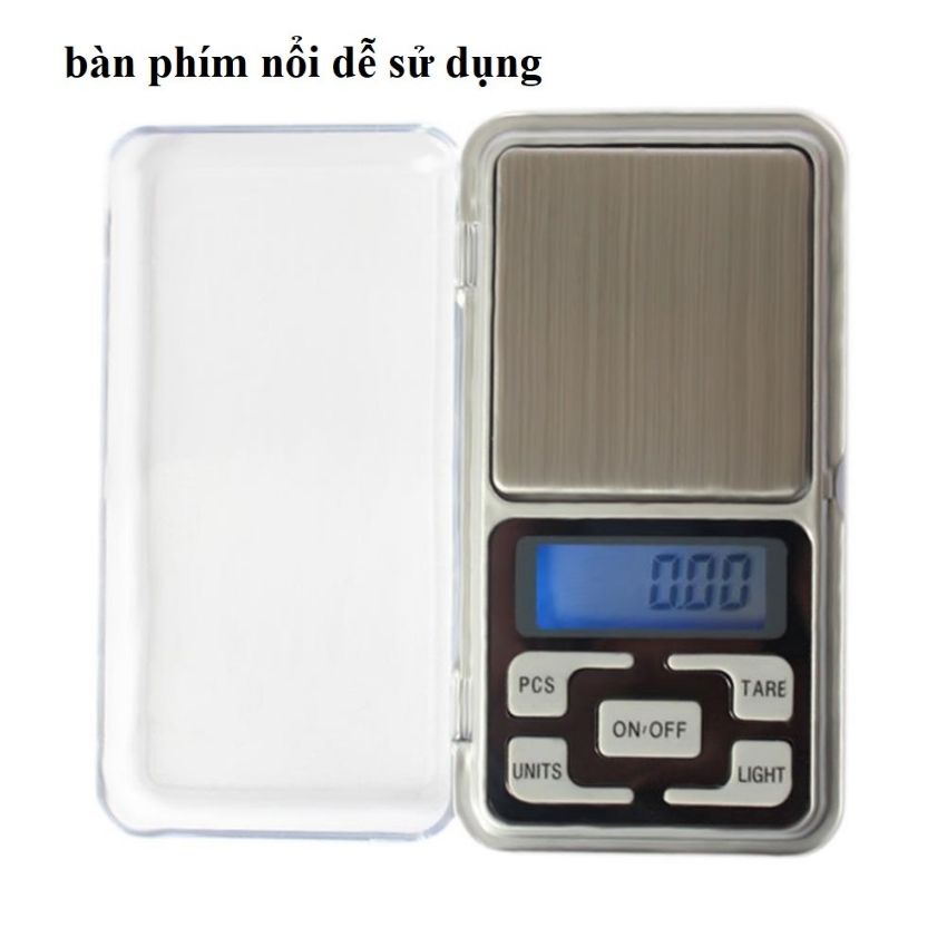 Cân Tiểu Ly Điện Tử Nhà Bếp Làm Bánh Cân Mini Nhỏ Gọn Bỏ Túi Chính Xác Cao Định Lượng 0.01g-500g Cân Vàng Đá Quý