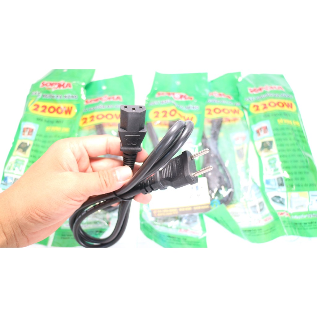 Dây Nguồn Phích Âm SOPOKA N11 N17 Chịu Tải 1200W,2200W