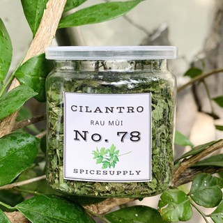 Cilantro leaves - Lá Ngò Rí SPICESUPPLY Việt Nam xanh tươi sấy lạnh thơm ngon trang trí món ăn Hũ 25g