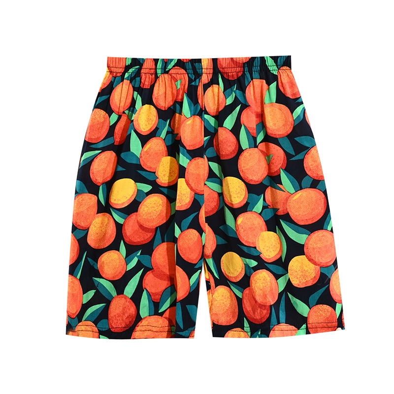 Quần Short Cotton Lụa Mỏng Dáng Rộng 80-170cm Thời Trang Đi Biển Cho Bé
