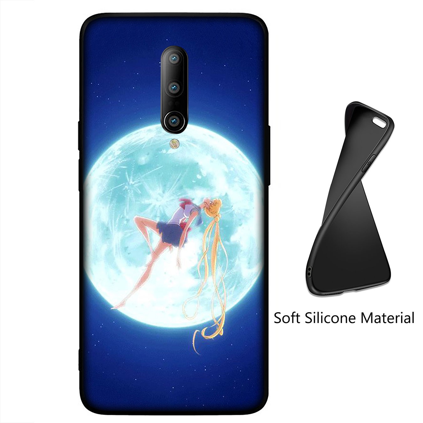 SAILOR MOON Ốp Lưng Silicone Mềm In Hình Thủy Thủ Mặt Trăng Cho Xiaomi Redmi Note 5 Pro Plus 5a 4x S2 Mi Poco X3 Nfc M3 9t
