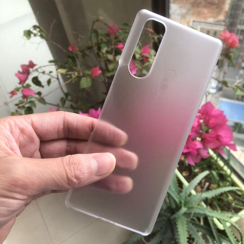 Ốp Điện Thoại Cứng Siêu Mỏng Trong Suốt Chống Trầy Cho sony Xperia5 sony xperia 5 sonyj9210