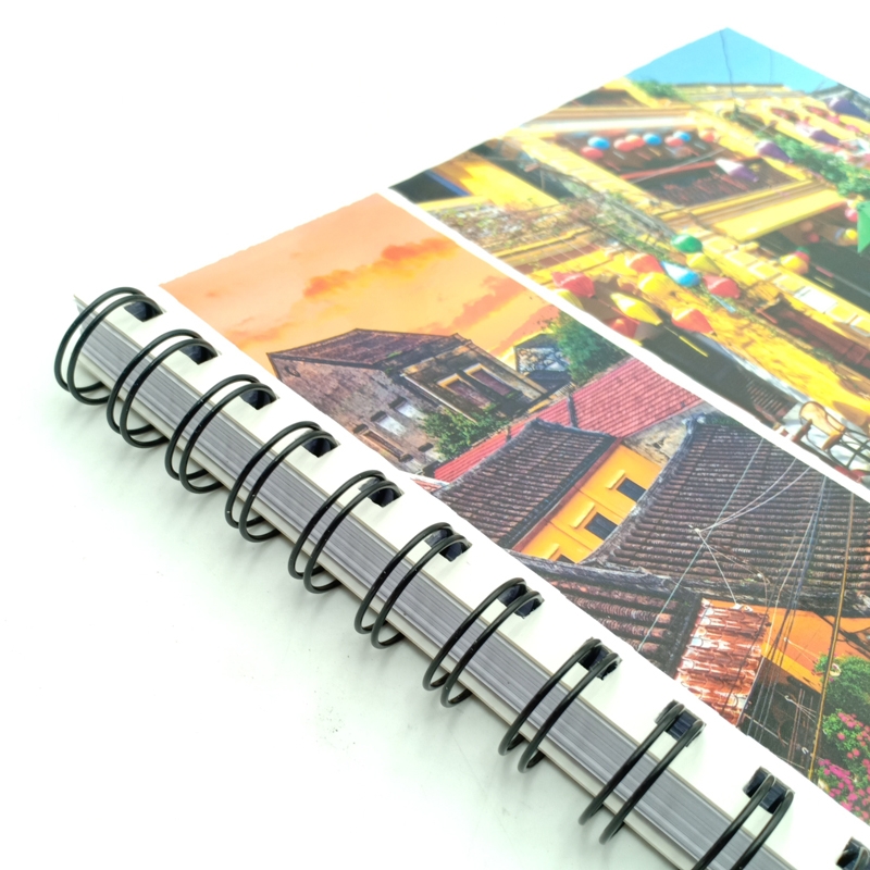 Sổ Lò Xo Notebook A4 - 160 Trang - Hồng Hà 4140 - Mẫu 3 - Exploring Hội An