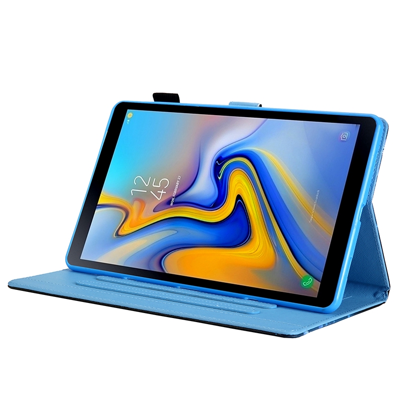 Bao da máy tính bảng thiết kế sang trọng in nhiều hình ảnh dễ thương cho Samsung Tab A 10.1&quot; 2019 T515 T510