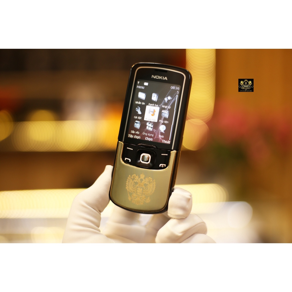 Nokia 8600 Luna Gold Khắc Đại Bàng Nước Nga