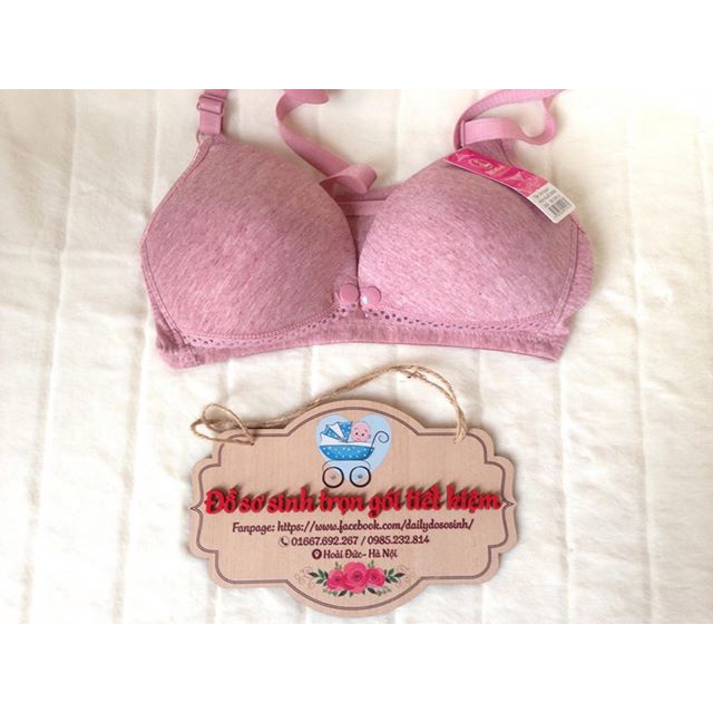 Áo lót cho con bú ti ngực size 38 40 42 có khuy bấm