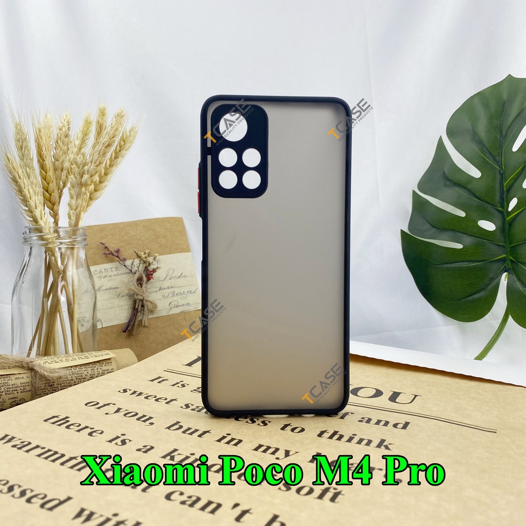 Ốp lưng Xiaomi Poco M5s, M4 Pro 5G, M3 Pro, F4 5G, Redmi K40S, K50/K50 Pro, K50 U- Ốp Basic nhám chống sốc bảo vệ camera
