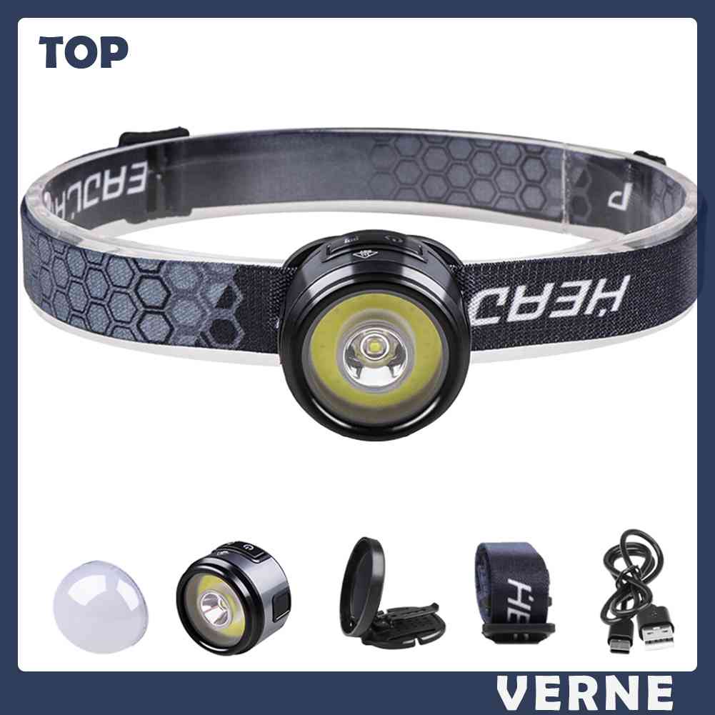 Đèn LED Đội Đầu VERNE 4 Trong 1 Chống Nước XPG + COB