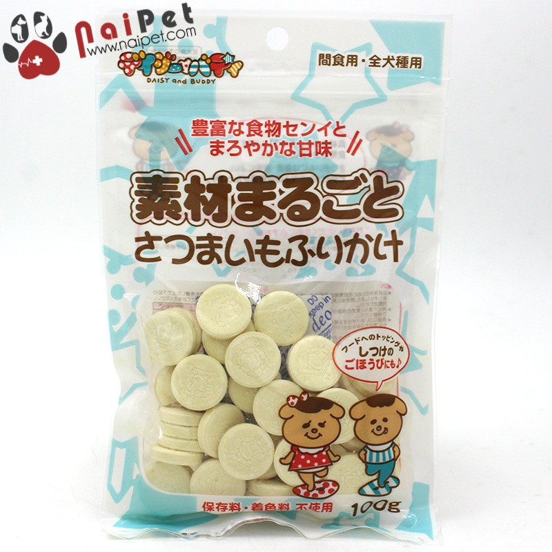 Đồ Ăn Vặt Bánh Thưởng Xương Gặm Dog Snacks Cho Chó Gói 100g