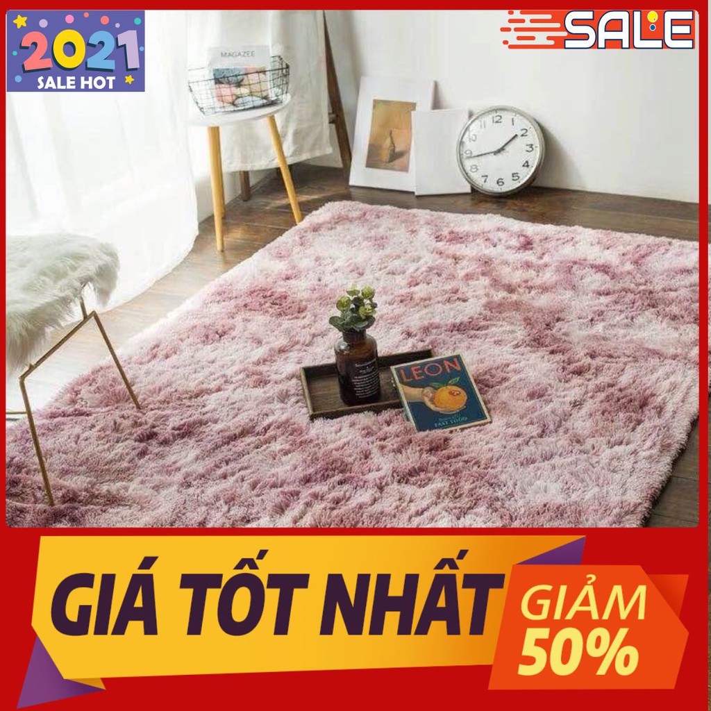 Free ship Thảm Lông Loang Trải Sàn 1m6x2m màu bedding34