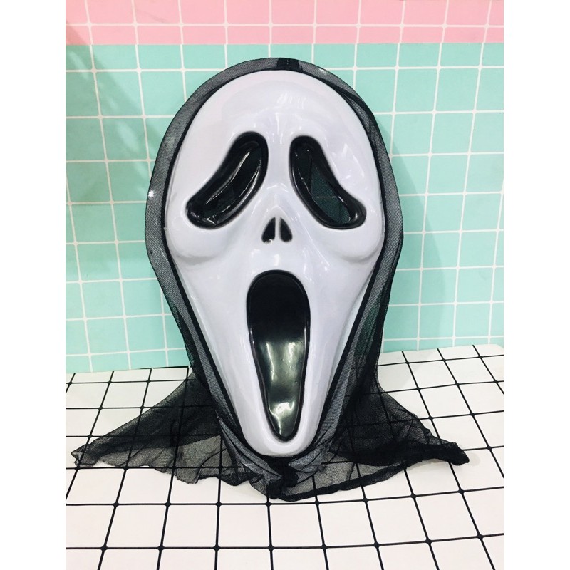 mặt nạ phù thủy hoá trang haloween