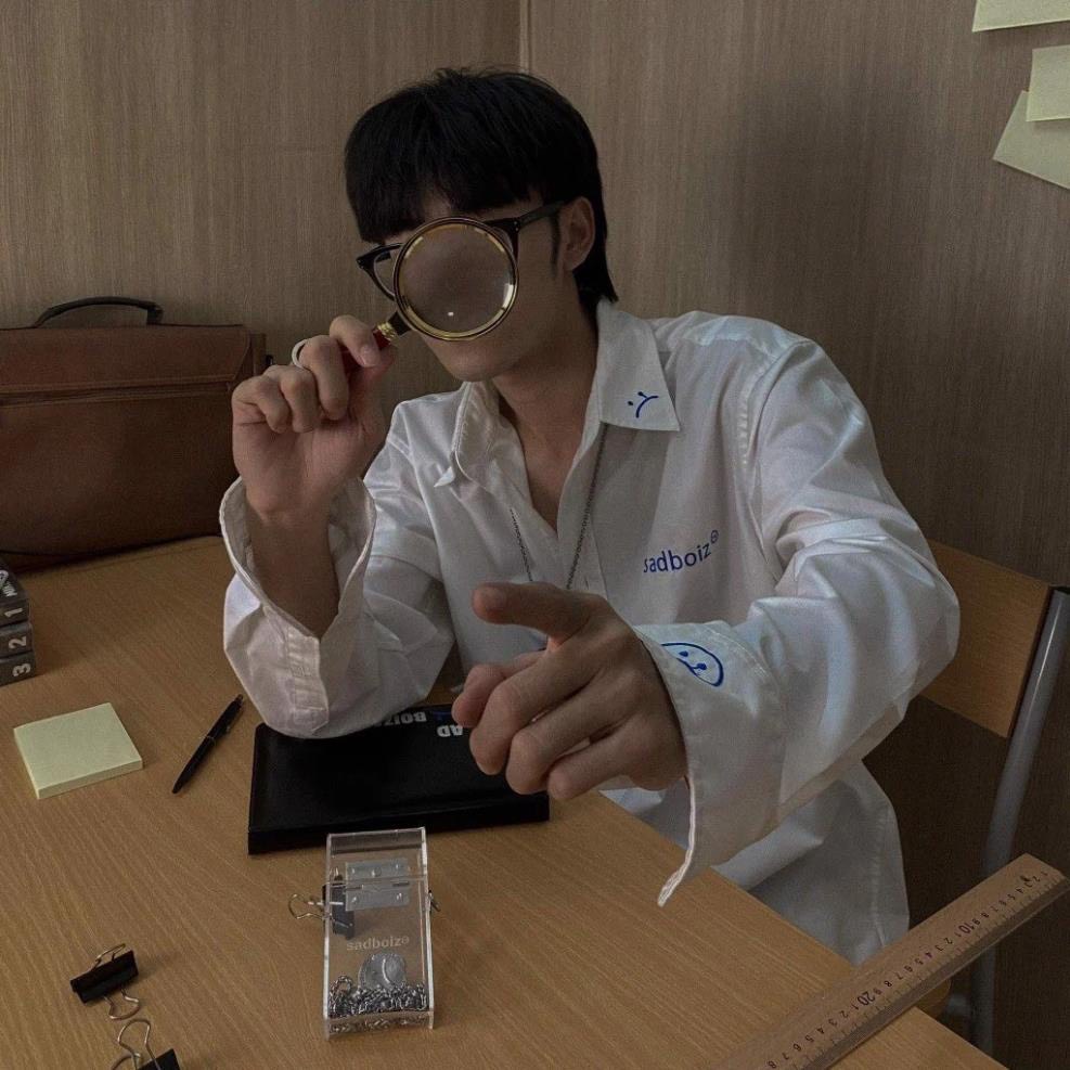 Áo sơ mi tay dài SADBOIZ Sad Signature Oversized WHITE áo sơ mi sadboiz dài tay