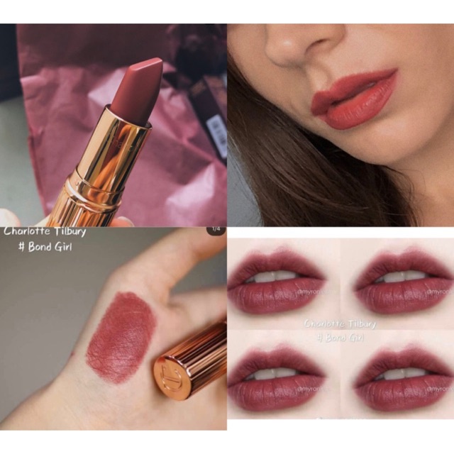 Charlotte Tilbury Bond Girl - Son Thỏi Lì Matte Revolution Lipstick 3,5g