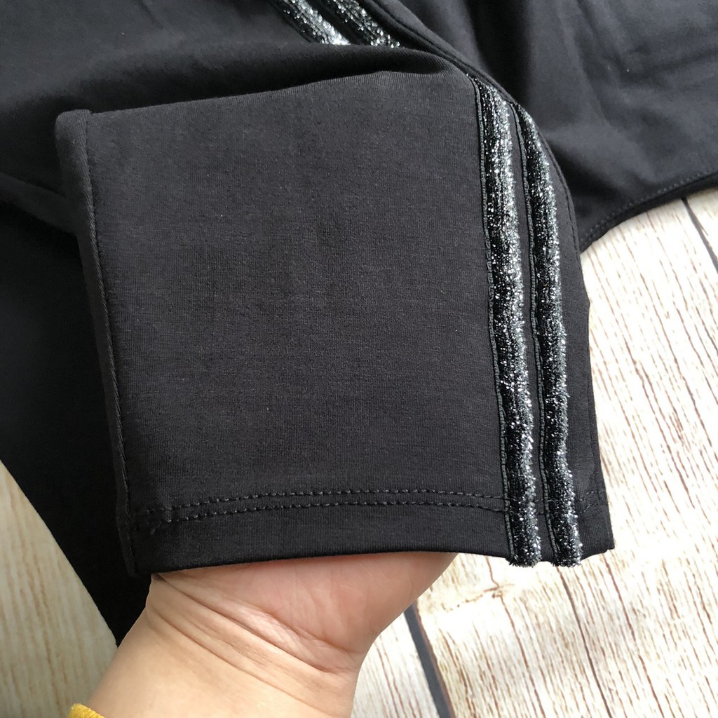 QUẦN BAGGY VIỀN KIM TUYẾN HÀN QUỐC, DÁNG THỂ THAO