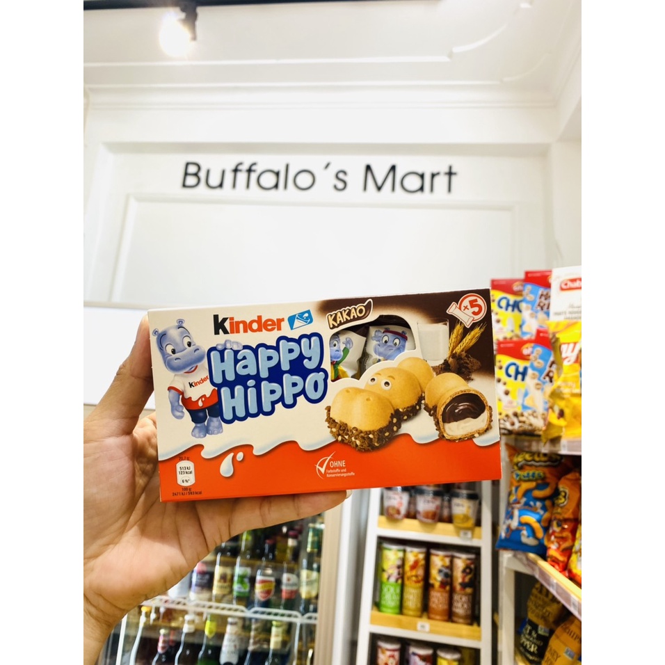 Bánh socola Kinder Happy Hippo 103,5g