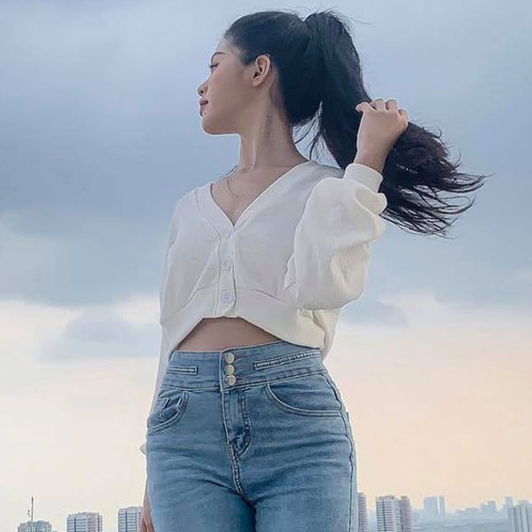 Áo cardigan croptop - YA133260