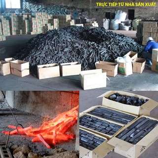 1 KG Than không khói nướng thịt BBQ hàng xuất Nhật, than gáo dừa sạch,  ít khí CO an toàn cho sức kho
