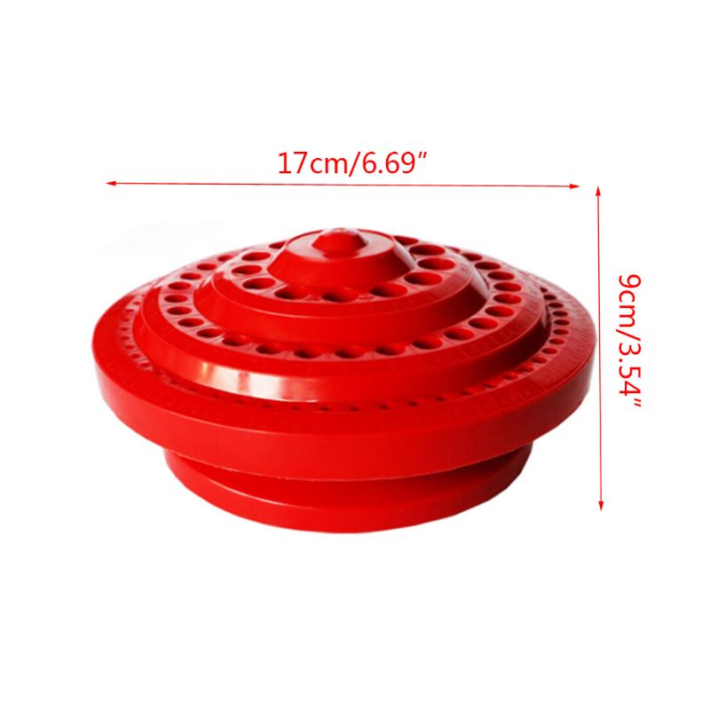 Set 100 Mũi Khoan Lỗ Tròn Bằng Nhựa Cứng 1-13mm