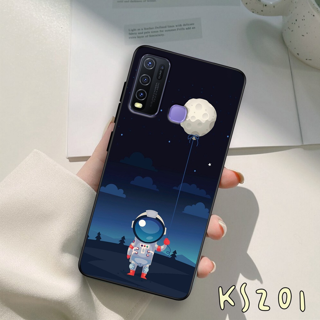 Ốp lưng Vivo Y55 5G - Y75 5G - Ốp lưng vivo in hình Phi hành gia cực hot