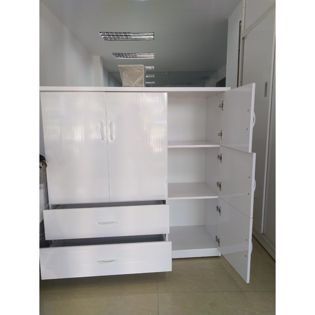 Tủ quần áo cho bé nhựa đài loan cao cấp  tủ cao 1m25 2  ngăn kéo 4 buồng