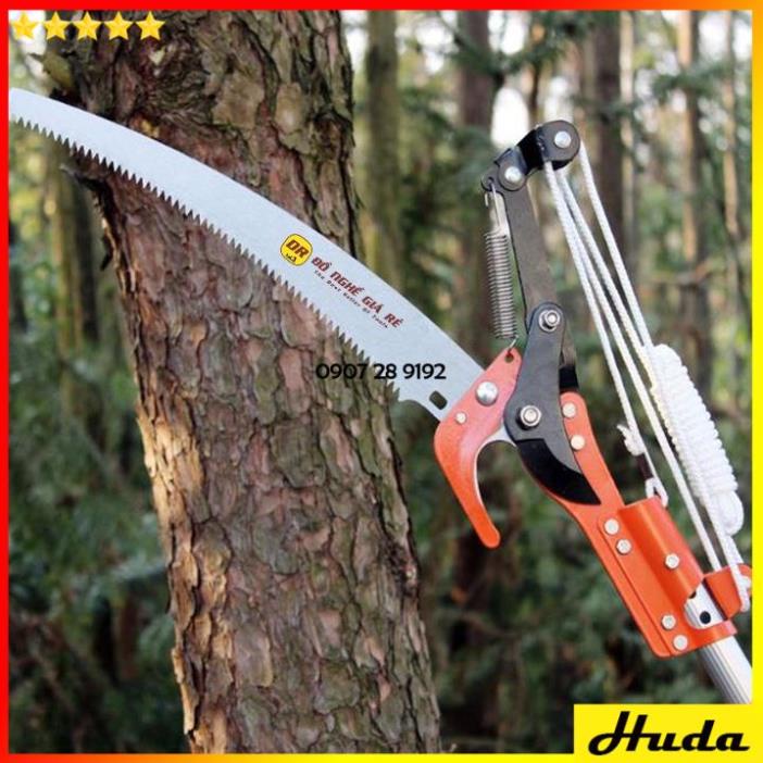 ⭐3 ĐOẠN 5M⭐KÉO CẮT TỈA CÀNH CÂY TRÊN CAO 5M - KÉO HÁI HOA QUẢ TRÁI CÂY GẬY DÀI 3M 4M 5M DỤNG CỤ ĐỒ LÀM VƯỜN NHẬT BẢN
