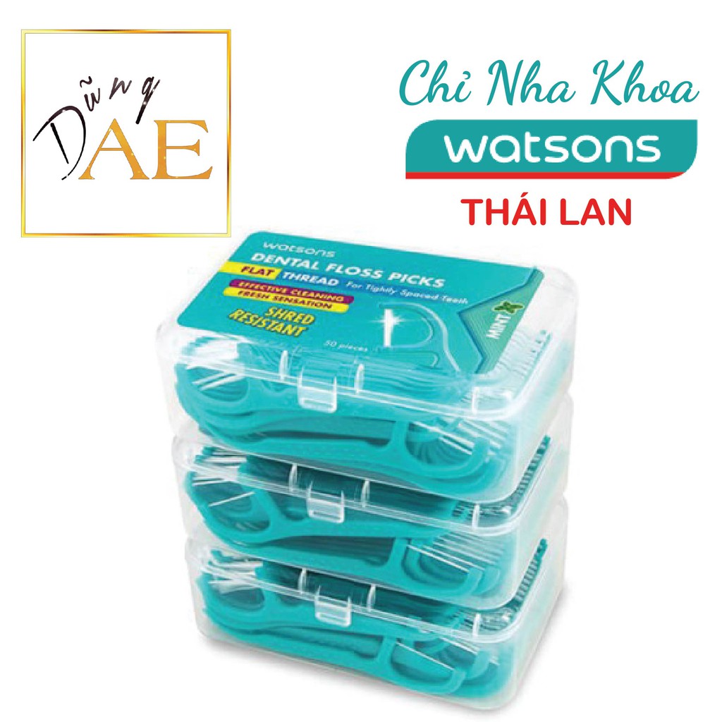 Chỉ Nha Khoa Watsons Tiệt Trùng Thái Lan