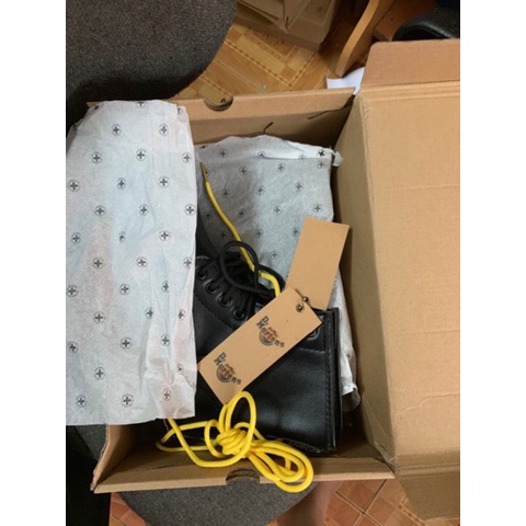 Giày Dr Martens Cao Cổ Nam Da Bò Cao Cấp Mã G2D ảnh thật cuối