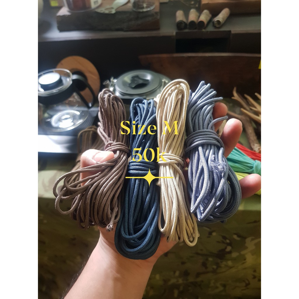 Dây dù, cột tăng lều cột đồ 3mm ~ 5mm