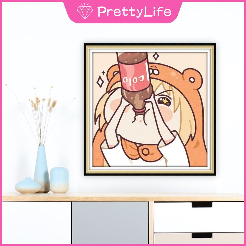 [PL] Himouto! Bộ Tranh Đính Đá 5D Tự Làm Hình Umaru-Chan 30x30cm / 40x40cm / 50x50cm