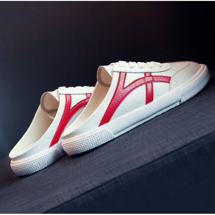 Giày Thể Thao Đạp Gót,Giày Sneaker Sục nữ da pu mới nhất