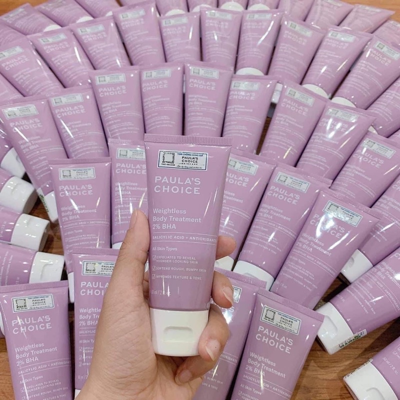 Kem dưỡng thể 2% BHA Paula's Choice RESIST WEIGHTLESS BODY TREATMENT 2% BHA